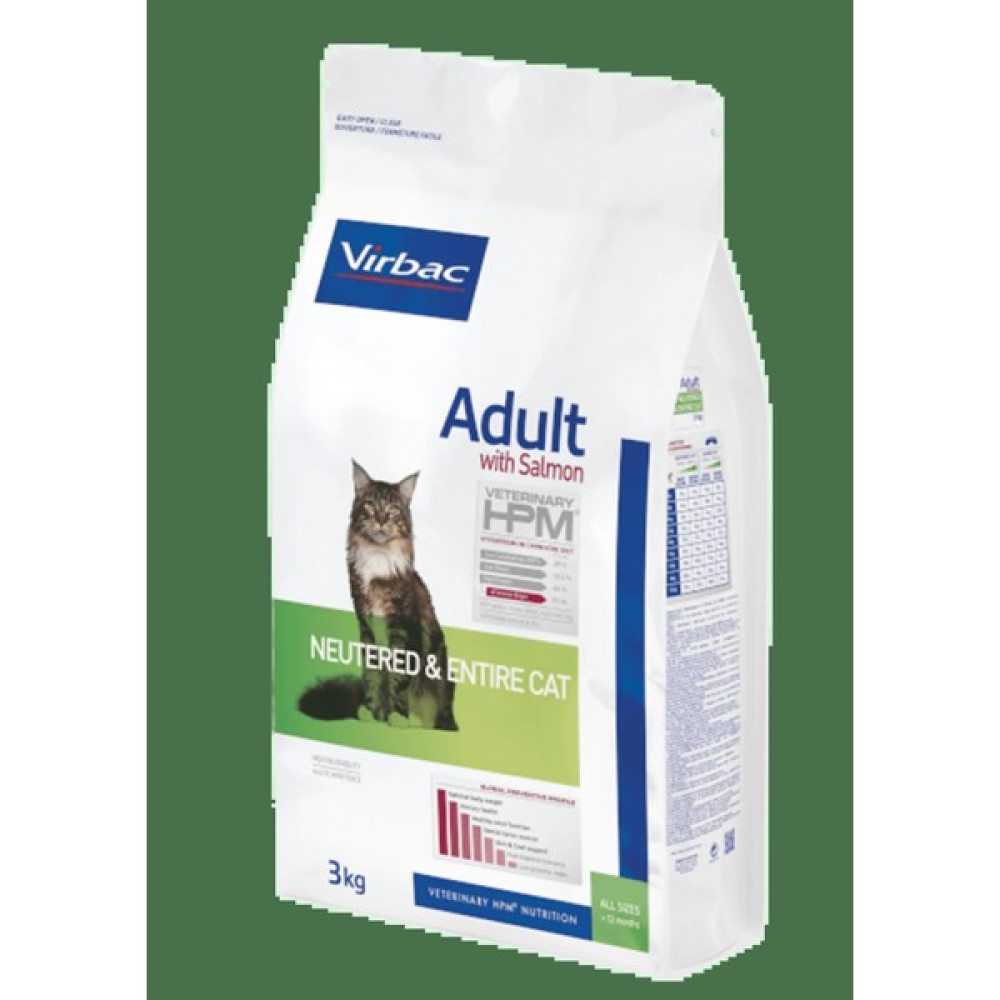 Virbac Adult Cat Salmon - Neutered & Entire 1,5 kg - Gramaj Evcil Hayvan Ürünleri Fiyatı