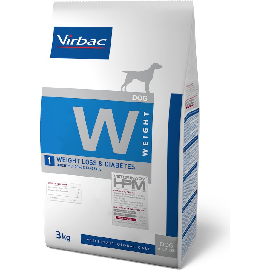 Vırbac W1 Weight Loss & Diabetes Köpek Maması3 kg Evcil Hayvan Ürünleri Fiyatı
