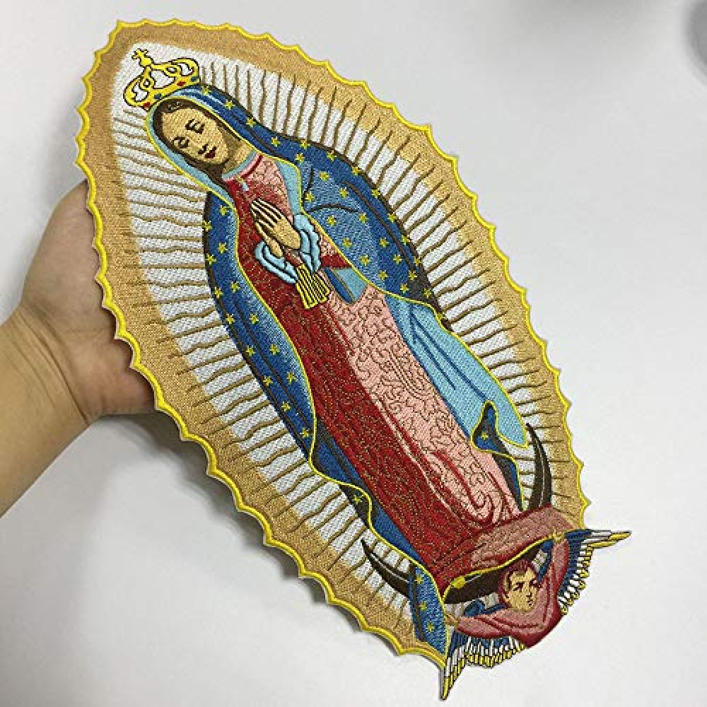 Virgin Mary Large Biker Motorcycle Patches