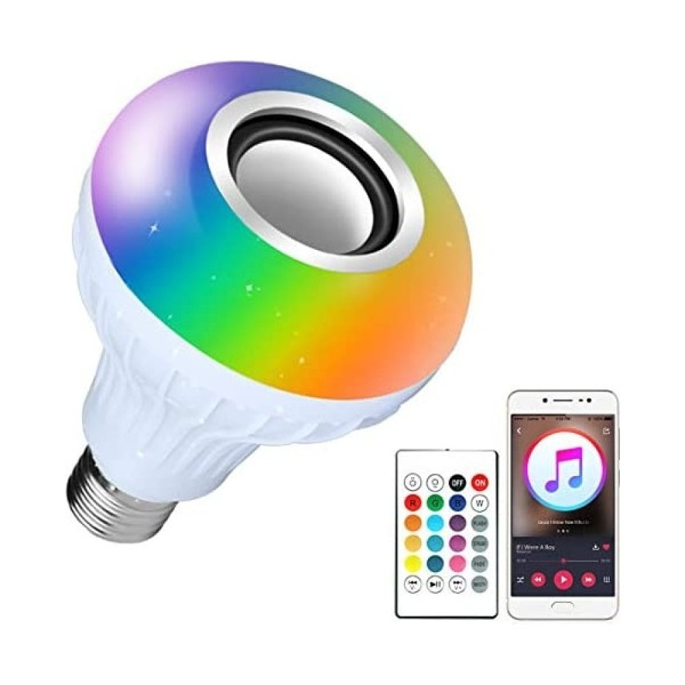Virox Bluetooth Hoparlör Akıllı LED Ampul Lamba (0) - Beyaz Gece Lambası Fiyatı