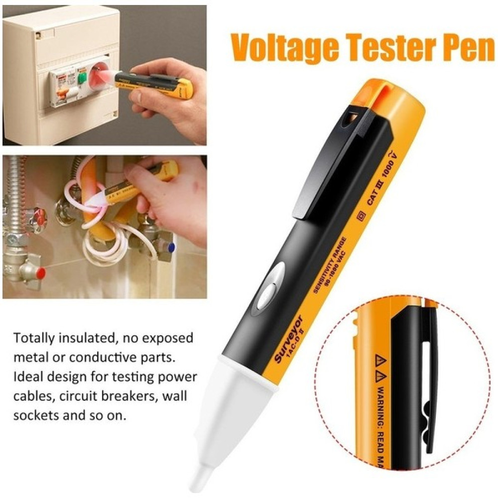 Virox Dedektörlü Temassız Işıklı Kablo Voltaj Test Elektrik Kaçak Dijital Kontrol Kalemi Cihazı Diğer Test ve Ölçüm Cihazları Fiyatı
