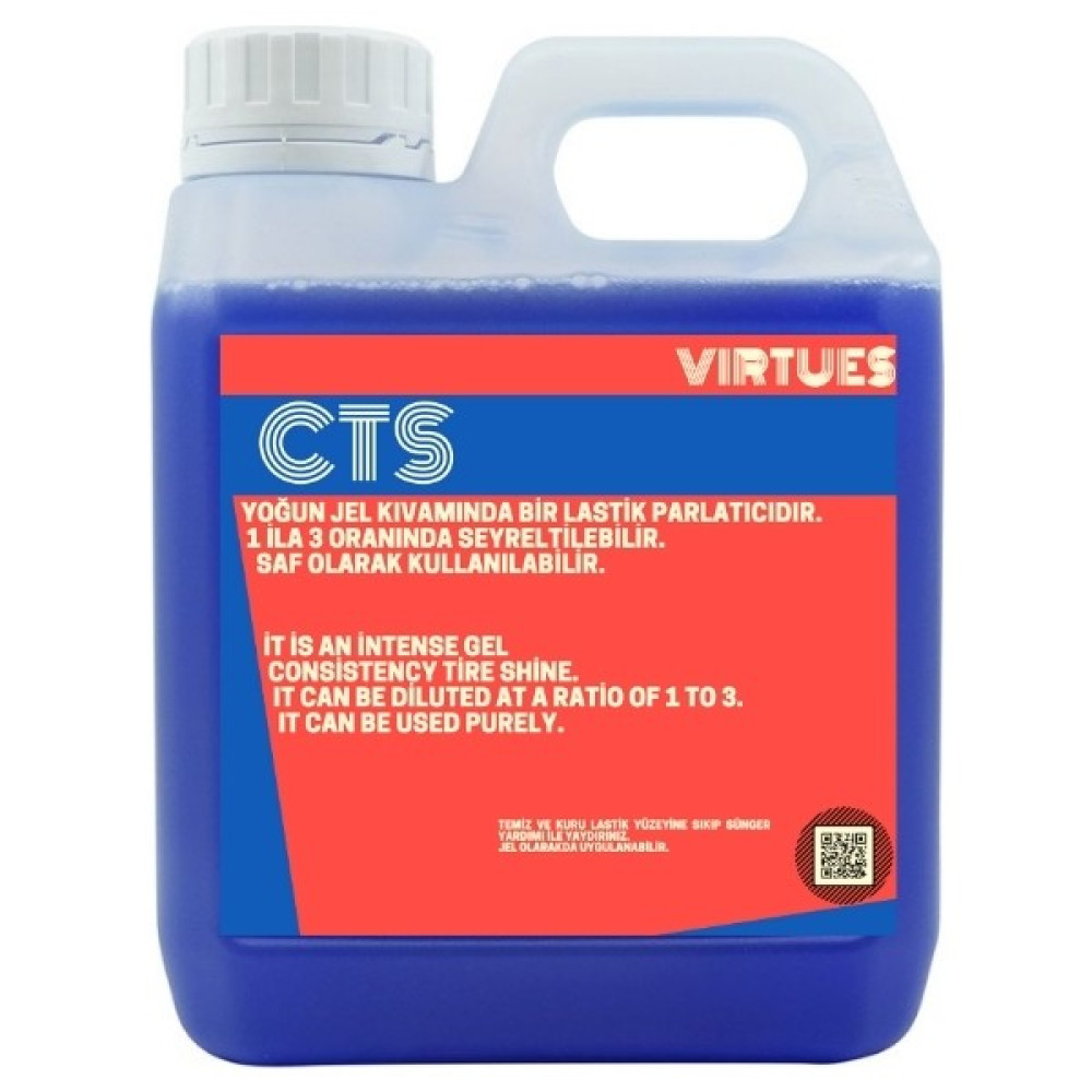 Virtue's Cts-Concentraded Tıre 1.3kg -Konsantre Lastik Parlatıcı Lastikler Fiyatı