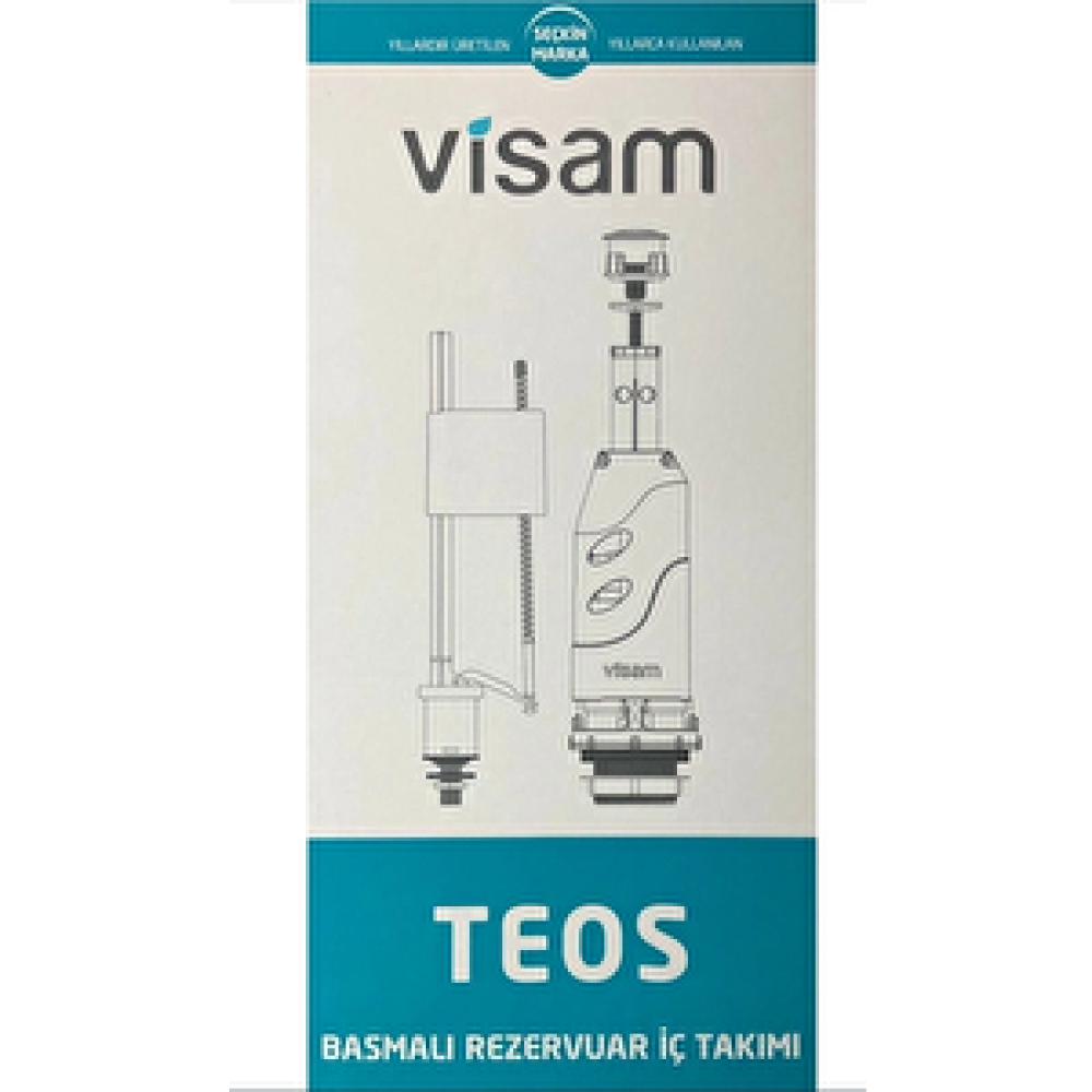 Visam Teos Basmalı Klozet Rezervuar İç Takımı Rezervuar Fiyatı