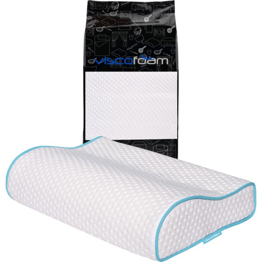 Visco Foam Bamboo Boyun Destekli Yastık Visco Yastık - 47 x 32 cm Yastık Fiyatı