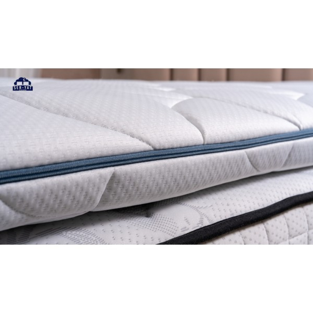 Visco Ortopedik Yatak Pedi & Yatak Şiltesi Gri Fermuarlı Yıkanabilir Aloevera Kılıf %100 Visco - 150 x 200 cm Yatak Odası Tekstili Fiyatı