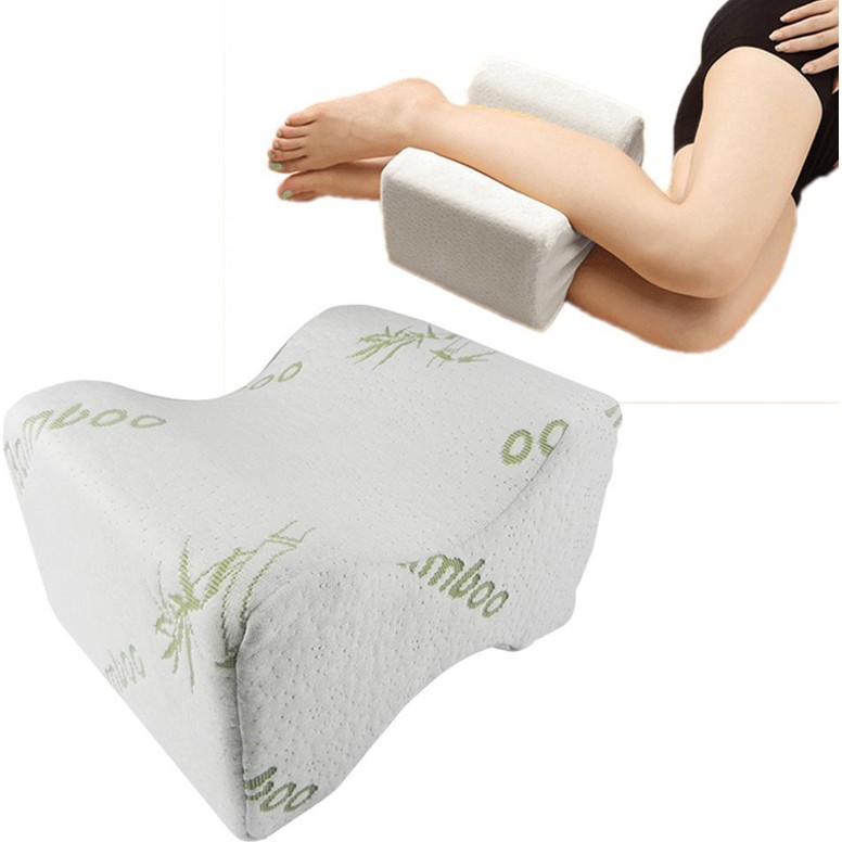 Visco Planet Visco Yastık Bambu Kılıflı Bacak Arası Yastığı Destekli Visco Yastık - 25 x 19 cm - Beyaz Yastık Kılıfı Fiyatı