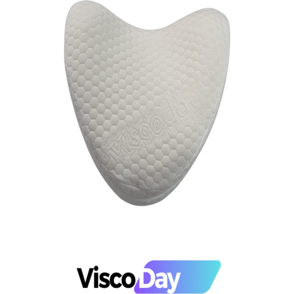 Viscoday Ortopedik Bacak Arası Yan Yatış Yastığı Ergonomik Uyku Minderi Lastikli Nightcomfort - Ekru Diğer Fiyatı