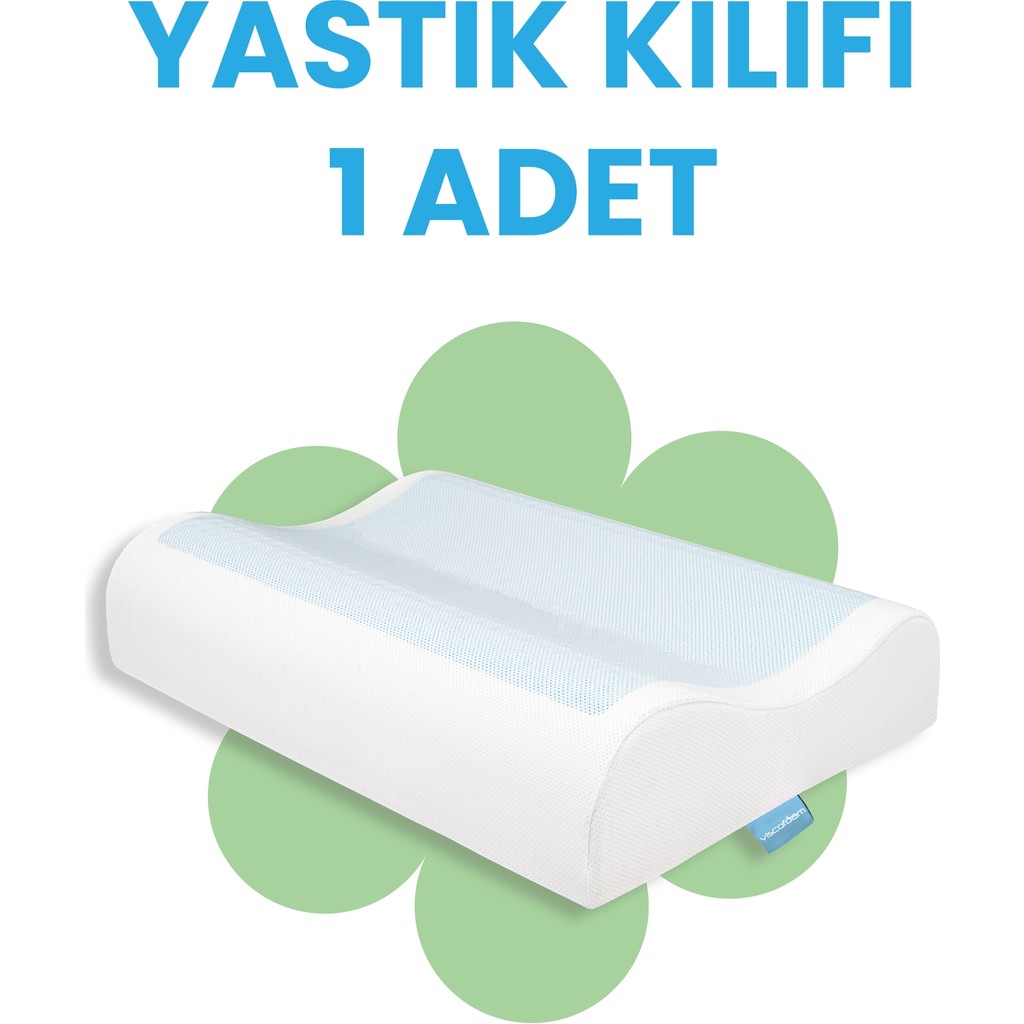 Viscofoam Anatolia Yastık Kılıfı - Beyaz - 59*41*13/11,5cm Yastık Kılıfı Fiyatı