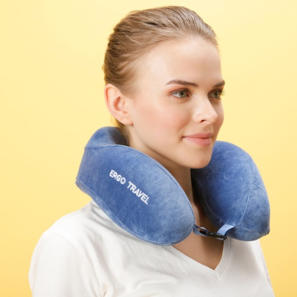 Viscofoam Boyun Comfort Mavi Seyahat Yastığı Visco Yastık - 28 x 30 cm Yastık Fiyatı