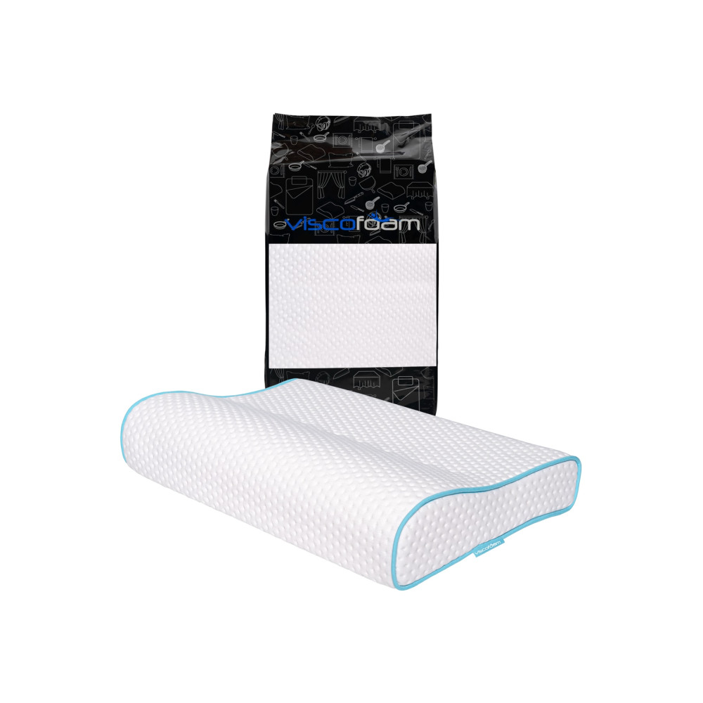 Viscofoam Boyun Destekli Ortopedik Yastık Visco Yastık 57x37x10-7cm Yastık Fiyatı