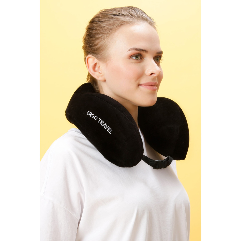 Viscofoam Comfort Ortopedik Seyahat Yastığı Visco Boyun Yastığı - Siyah Yastık Fiyatı