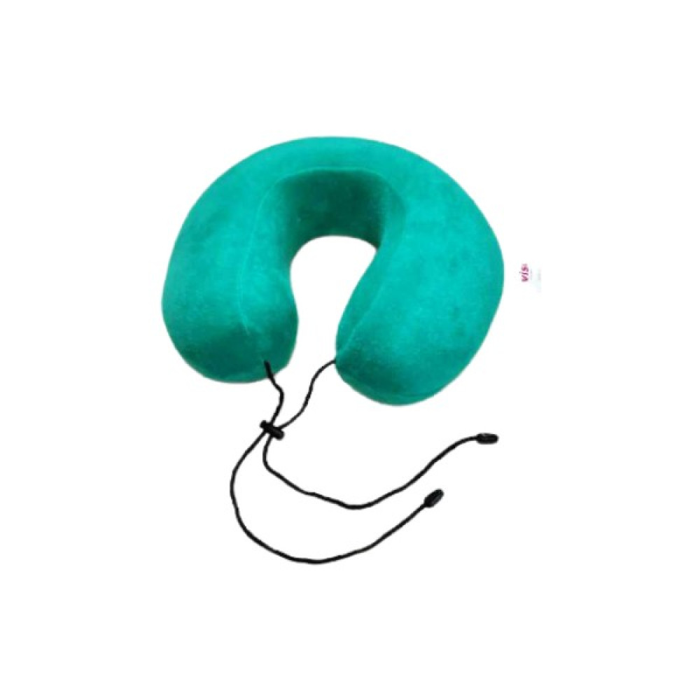 Viscoli Visco Li Yastık Ortopedik Seyahat Boyun Yastığı Klipli - 31 x 27 cm - Yeşil Yastık Fiyatı