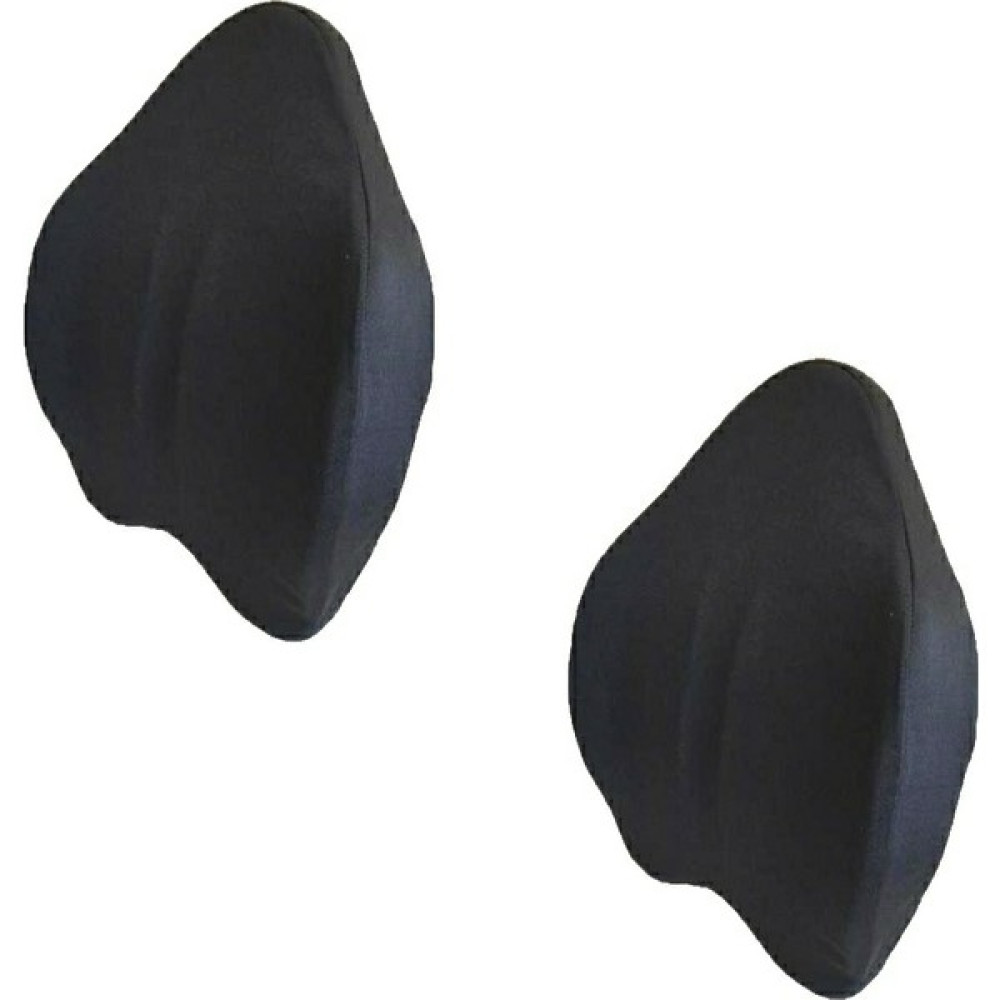 Viscoli Yastık Bel Sırt Ortopedik Destek Yastığı Oturma Minderi 2AD - 55 x 40 cm - Siyah Yastık Fiyatı