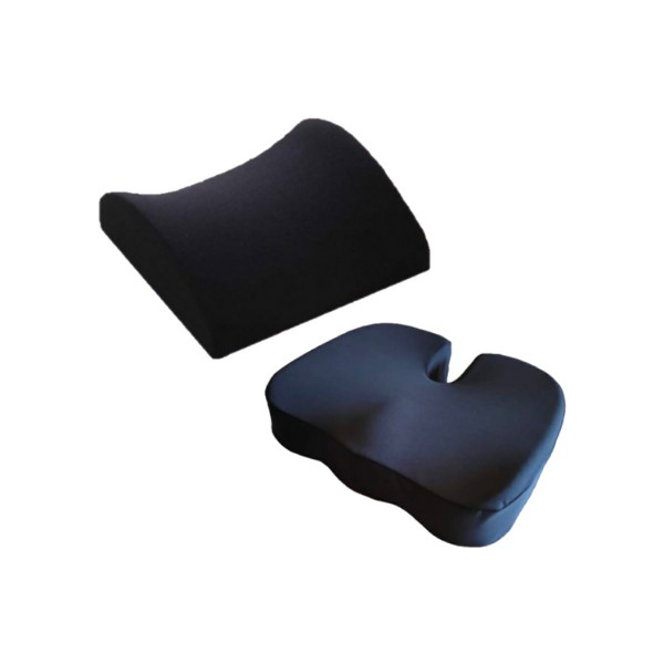 Viscoli Yastık Ortopedik Oturma Simidi Minderi Bel Yastığı - 33 x 38 cm - Siyah Yastık Kılıfı Fiyatı
