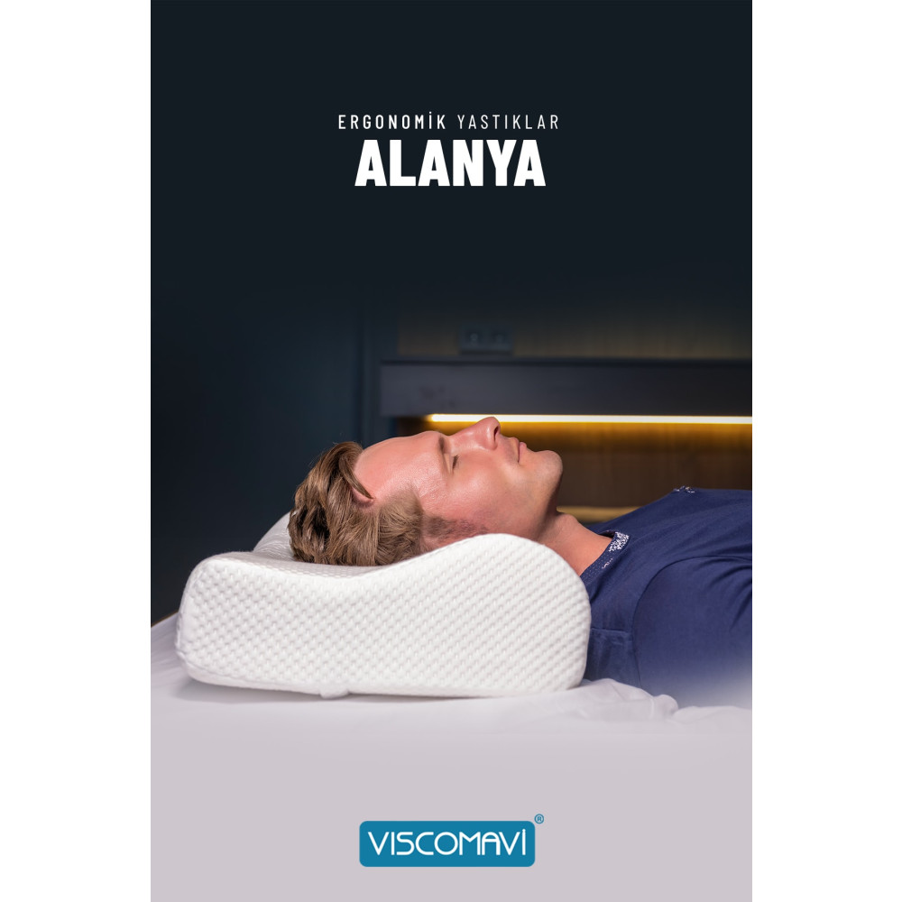 viscomavi Büyük Ergonomik Visco Yastık Yastık Fiyatı