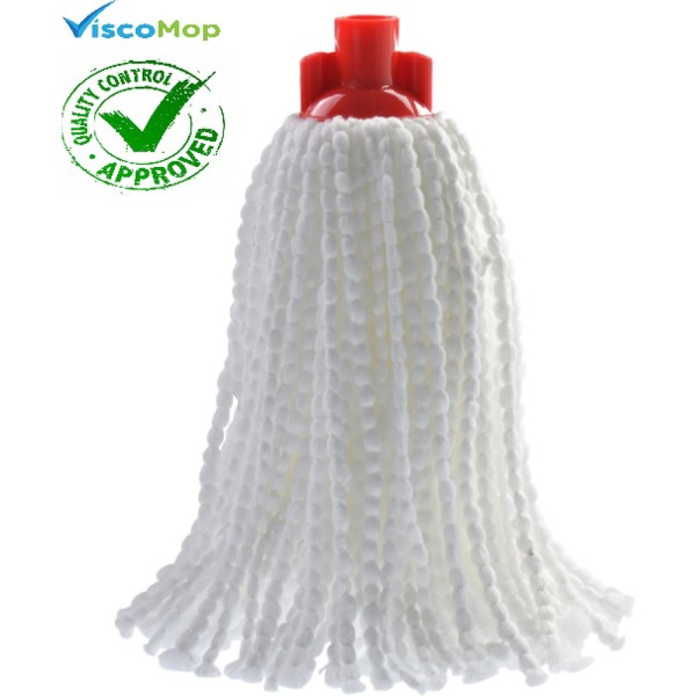 Viscomop Mikrofiber Boncuk Mop Yedek Başlık - Beyaz Temizlik Malzemeleri Fiyatı