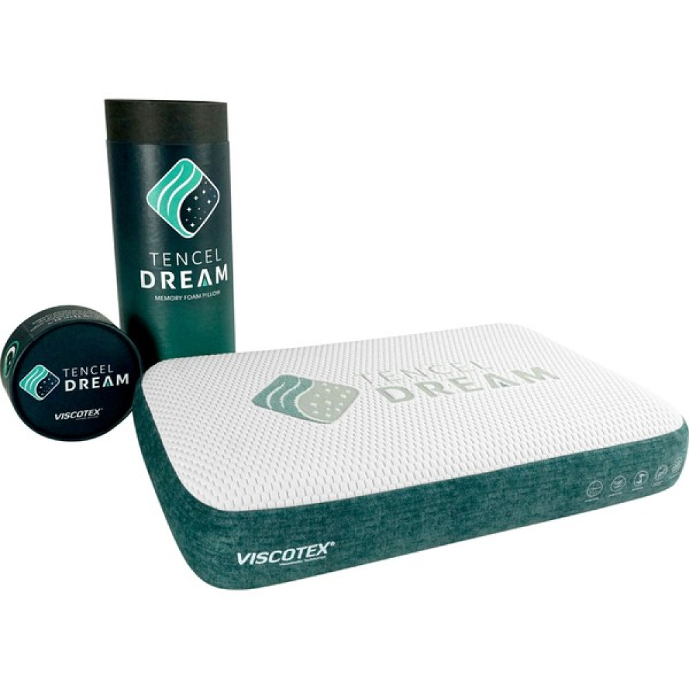 Viscotex Tenceldream Yastık 65 x 43 x 12 cm - Beyaz - 65 x 43 cm Yastık Fiyatı
