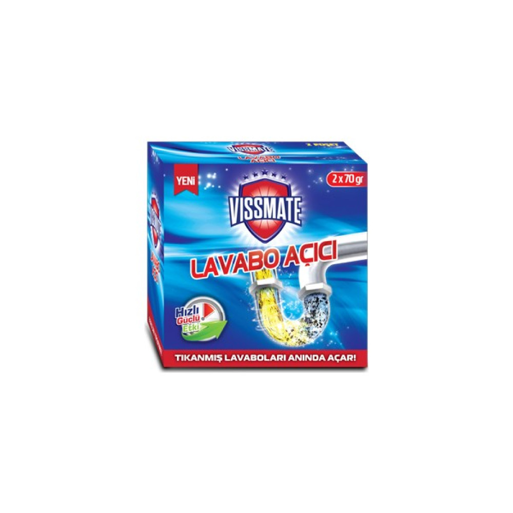 Vıssmate Lavabo Açıcı 140 Gr 2 Poşet Temizlik Malzemeleri Fiyatı