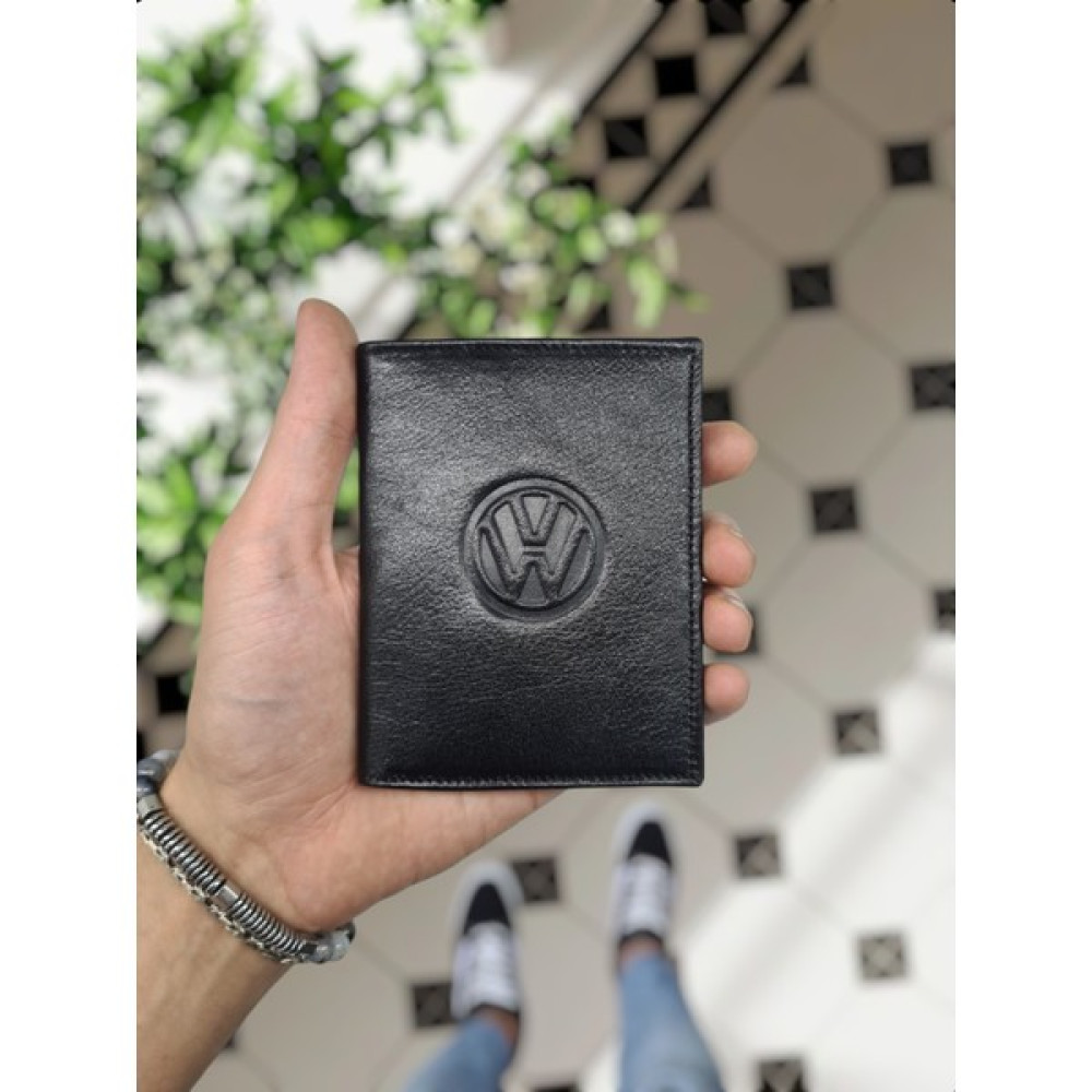 Visso Leather 1904 Volkswagen Logolu Deri Araç Ruhsat Kılıfı Isme Özel Çanta Erkek Kadın Modeli Erkek Cüzdan Fiyatı