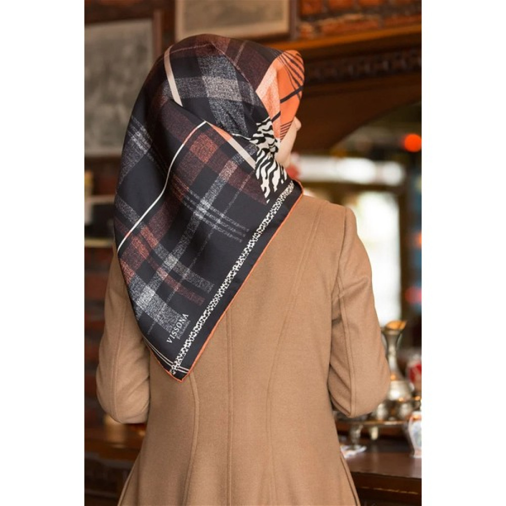 Vissona Twill Ipek Eşarp Siyah, TABA16347-0001 Eşarp Fiyatı