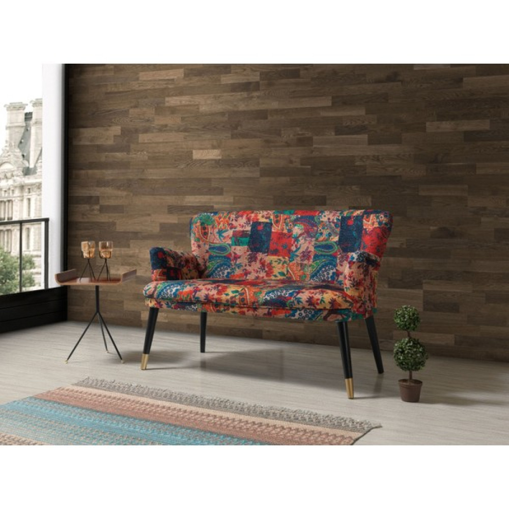 Vistaso Patchwork Ikili Koltuk (Salon, Balkon, Ofis) - Renkli Kanepe & Çekyat Fiyatı