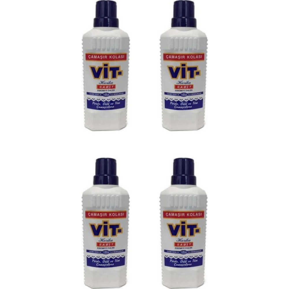 Vit- Çamaşır Kolası 500 ml 4 Adet Çamaşır Deterjanı Fiyatı
