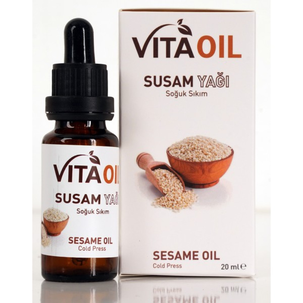 Vita Oil Susam Yağı %100 Saf ve Doğal Soğuk Sıkım Saç Bakım Maskeleri & Serumlar & Spreyler Fiyatı