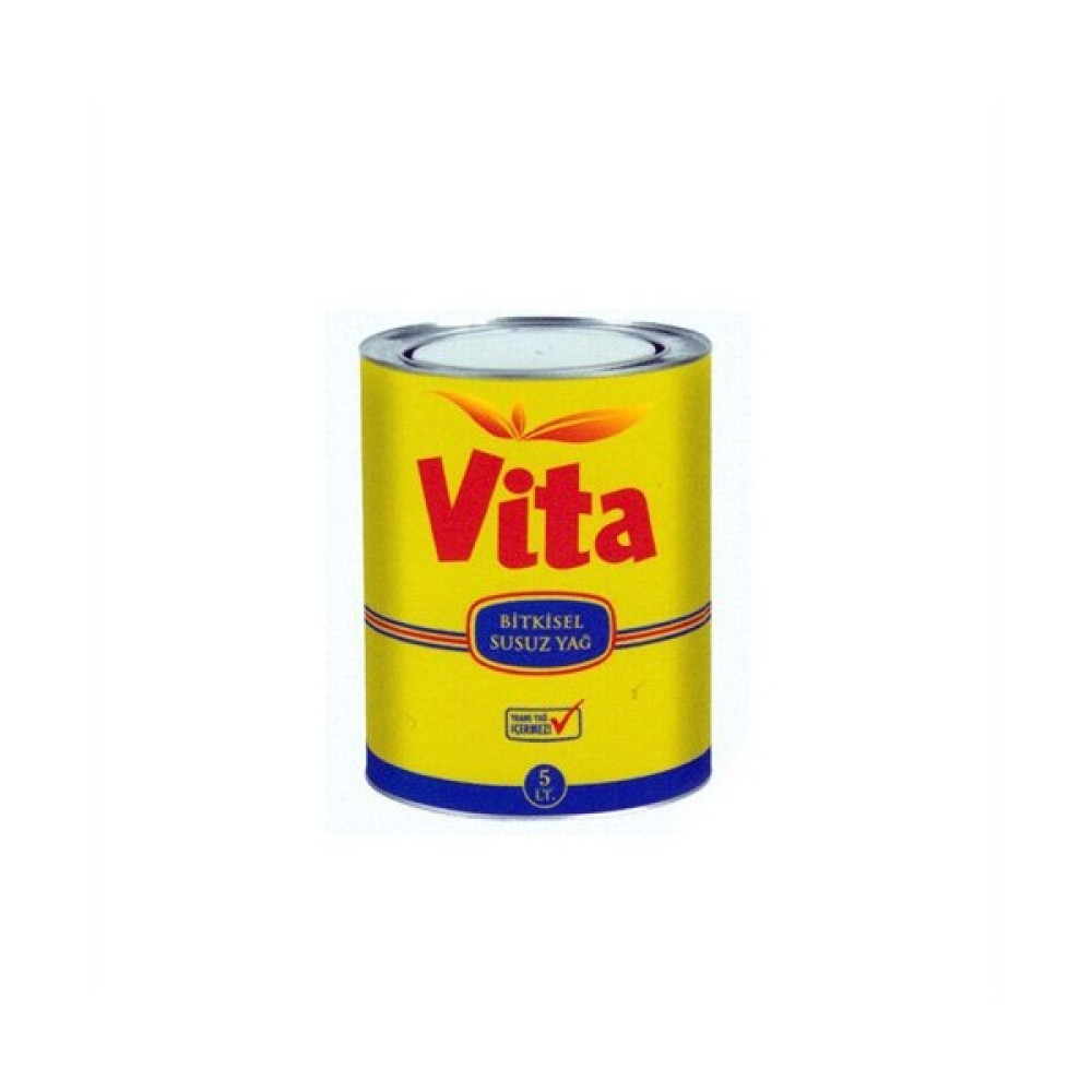 Vita Susuz Margarin 5 Litre Teneke Kutu Tereyağ ve Margarin Fiyatı