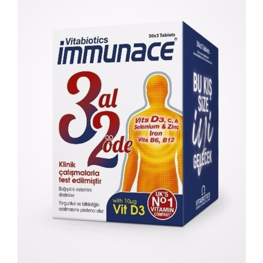 Vitabiotics Immunace 30 Tablet 3 Al 2 Öde Evcil Hayvan Ürünleri Fiyatı