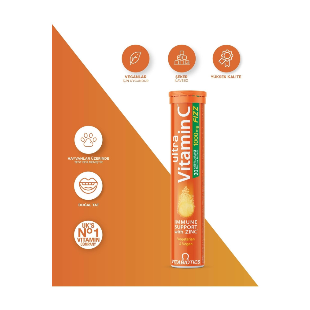 Vitabiotics Ultra Vitamin C Sağlık / Diyet Fiyatı