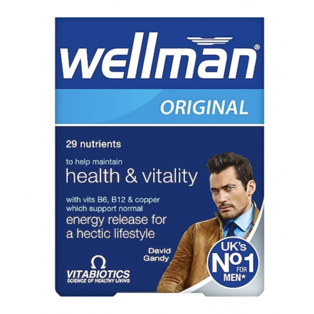 Vitabiotics Well Man 50+ 30 Tablet Kişisel Bakım Gereçleri Fiyatı