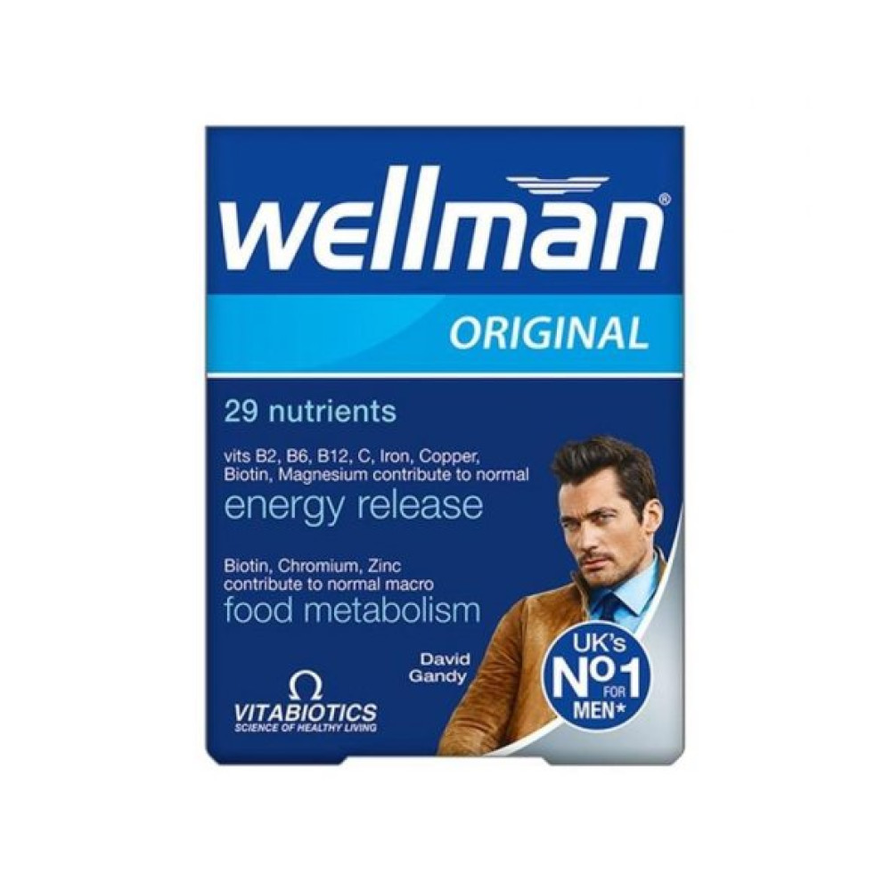 Vitabiotics Wellman Erkek İçin 30 Tablet Kişisel Bakım Gereçleri Fiyatı