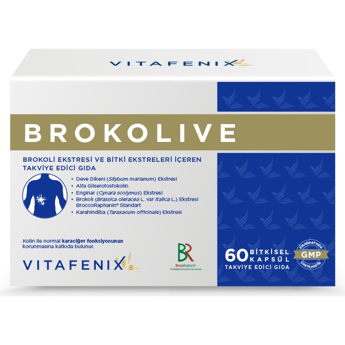 Vitafenix Brokolive Brokoli Ekstresi ve Bitki Ekstreleri İçeren Takviye Edici Gıda Diğer Fiyatı
