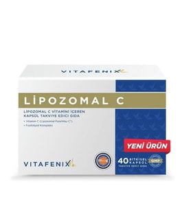 Vitafenix Lipozomal C Vitamini Içeren Takviye Edici Gıda 40 Kapsül - 1 Adet Sporcu Besini & Supplementler Fiyatı