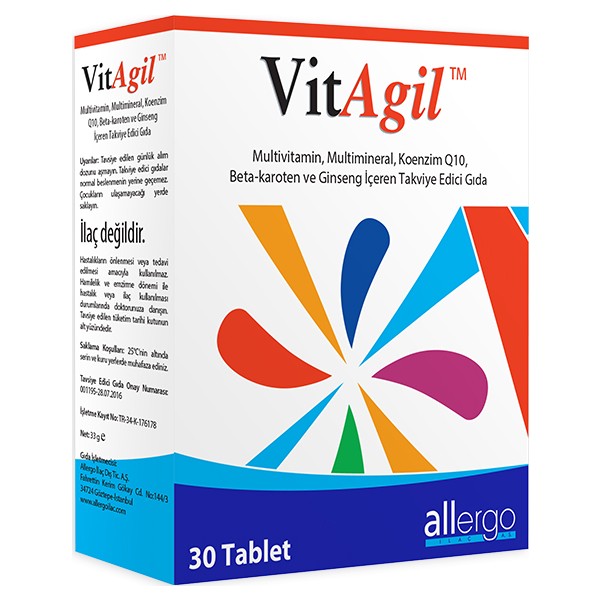 Vitagil Multivitamin Mineral 30 Tablet Diğer Fiyatı