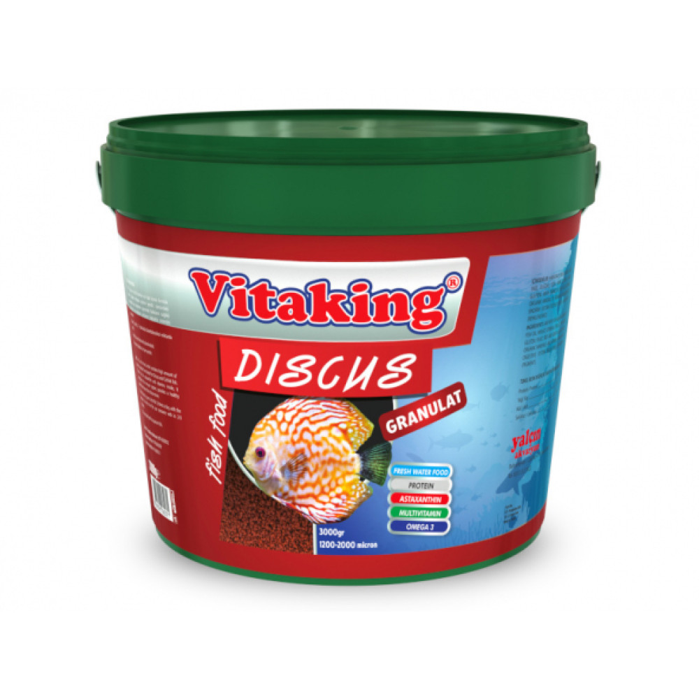 Vitaking Discus Granulat Balik Yemi 3 Kg Kova Balik Yemi Evcil Hayvan Ürünleri Fiyatı