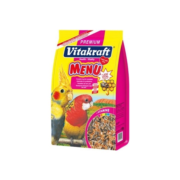 Vitakraft 1000Gr Paraket Premium Menu+Jodvital Diğer Fiyatı