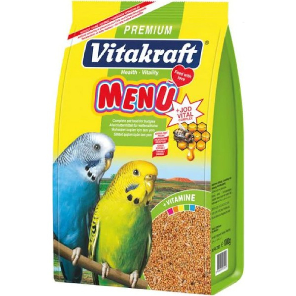 Vitakraft Global Menu Ballı Muhabbet Kuş Yemi 1000 gr Evcil Hayvan Ürünleri Fiyatı