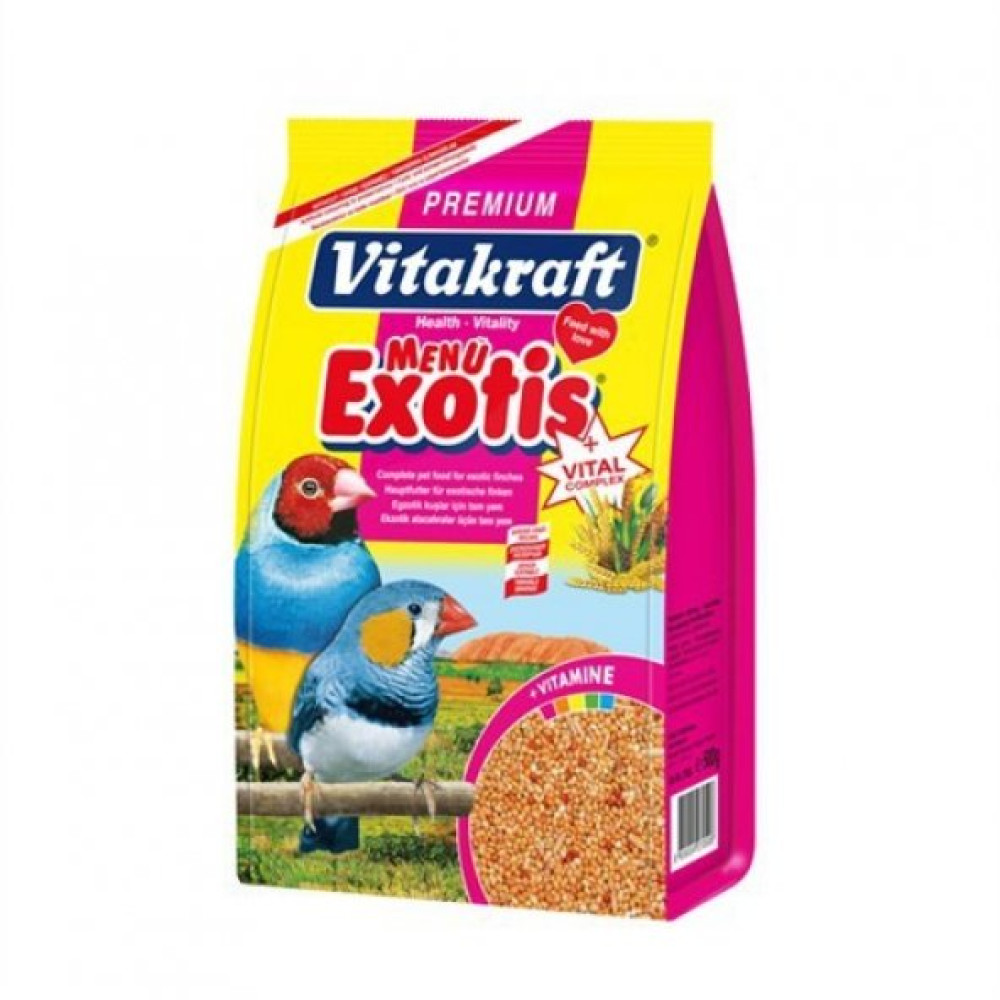 Vitakraft Menu Egzotik Finch Yemi 500 Gr Skt: 04/2024 Evcil Hayvan Ürünleri Fiyatı