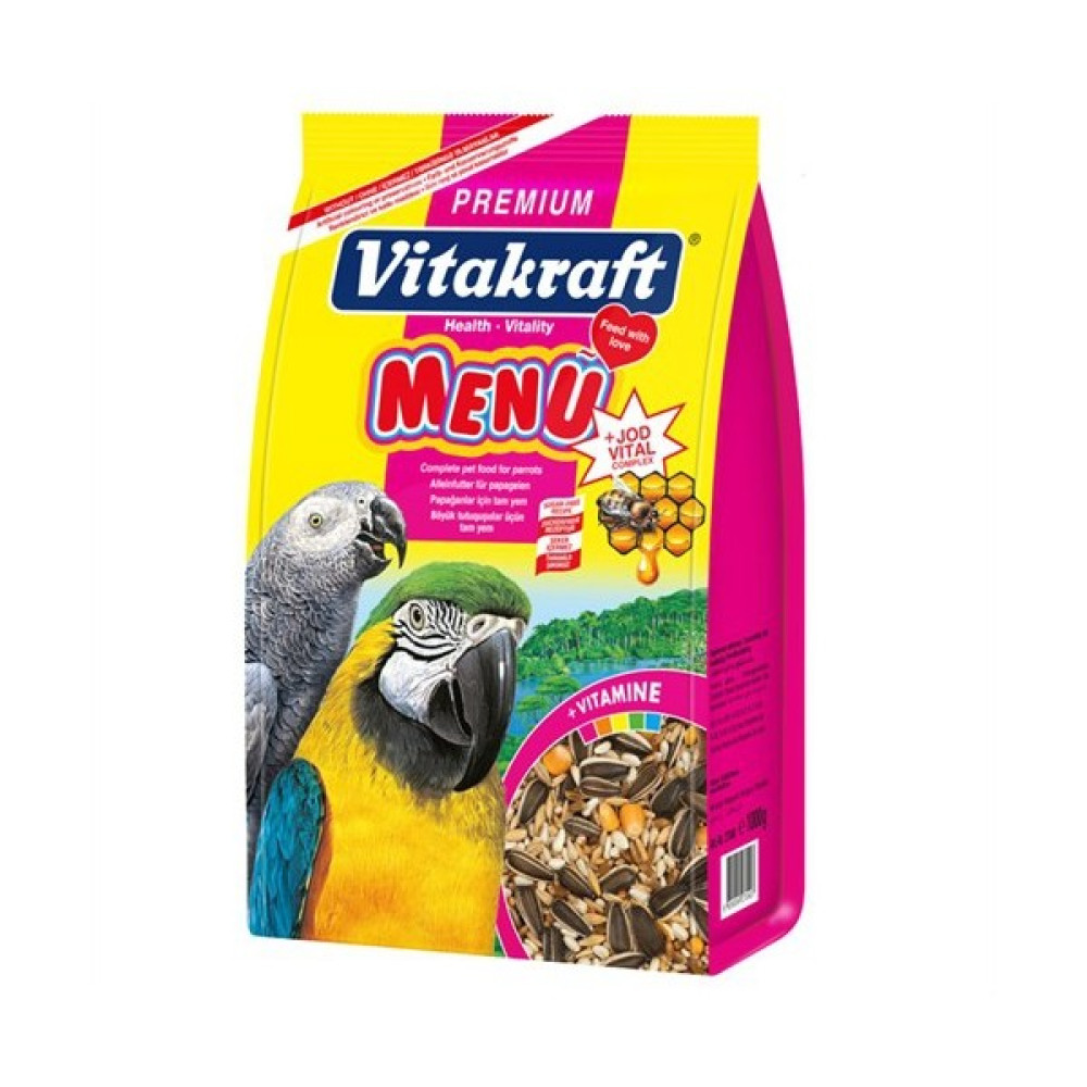 Vitakraft Menü Papağan Yemi 1000 Gr Evcil Hayvan Ürünleri Fiyatı