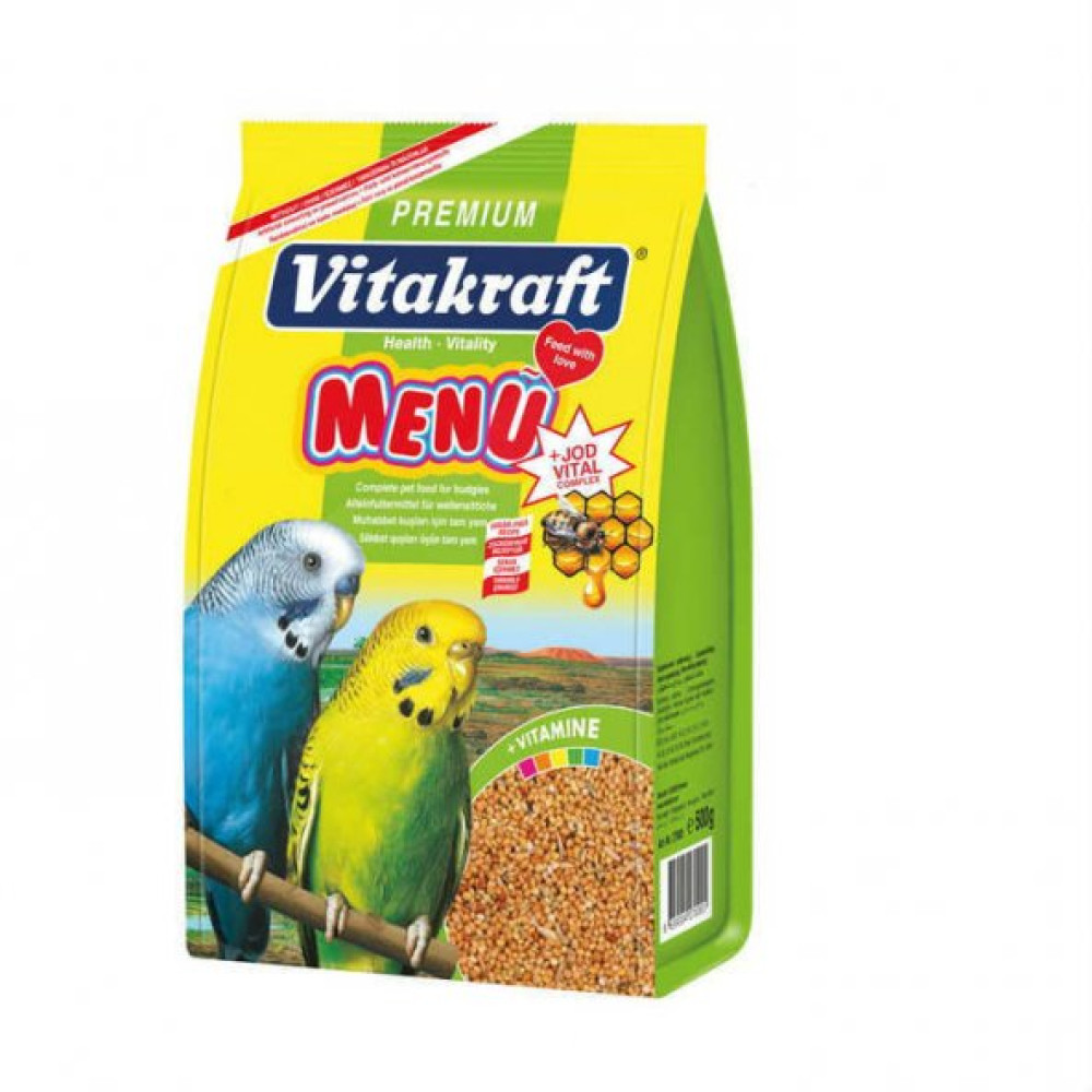 Vitakraft Menu Premium Muhabbet Kusu Yemi 500 Gr Evcil Hayvan Ürünleri Fiyatı