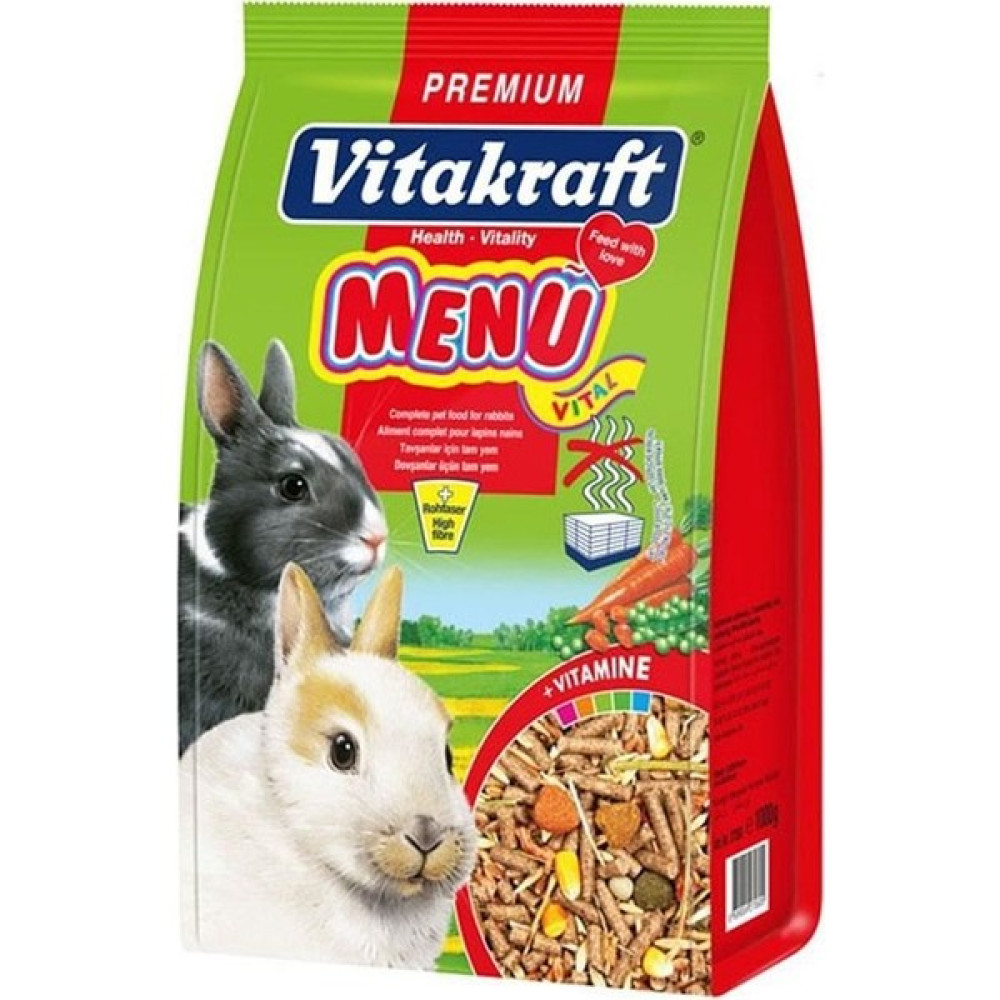 Vitakraft Menu Vital Tavşan Yemi 5 Adet x 1000 gr Evcil Hayvan Ürünleri Fiyatı