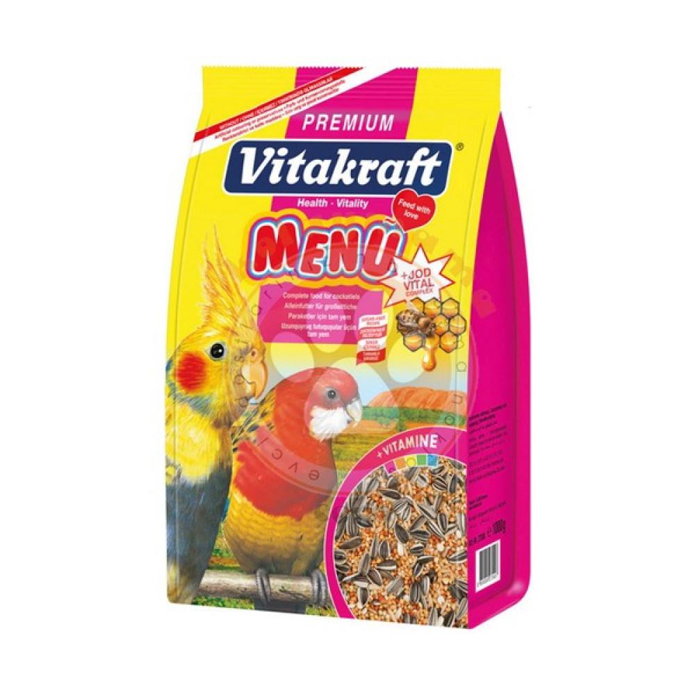 Vitakraft Paraket Küçük Irk Papağan Yemi 5 Adet x 1000 gr Evcil Hayvan Ürünleri Fiyatı