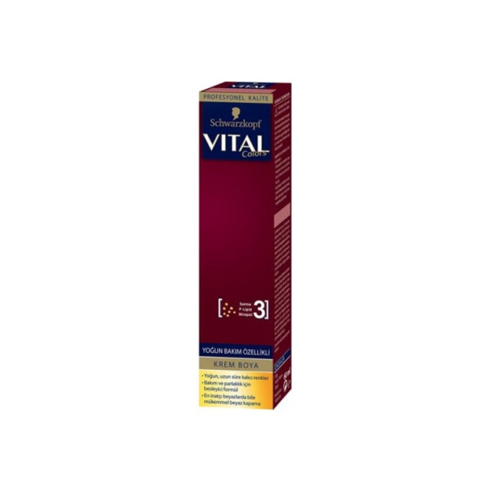 Vital Colors Tüp Boya  8-4 Kahve Köpüğü - 8-4 Saç Boyası Fiyatı