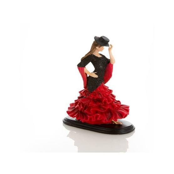Vitale Bella Şapkalı Flamenco Dansçı Kadın Biblo