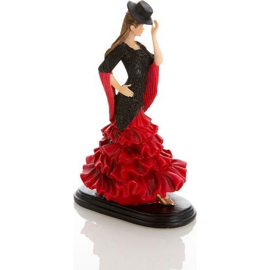 Vitale Bella Şapkalı Flamenco Dansçı Kadın Biblo