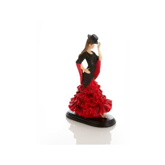 Vitale Bella Şapkalı Flamenco Dansçı Kadın Biblo