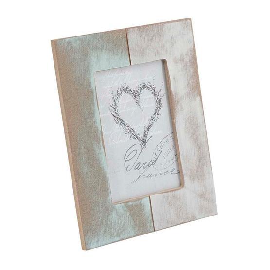 Vitale Eskitme Pastel Ahşap Fotoğraf Çerçevesi