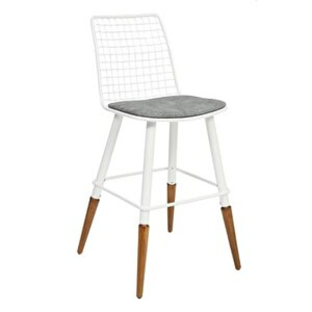 Vitale Setel Kolsuz Bar Sandalyesi Ms.prj-s-06-sks-04 Beyaz Bar Sandalye Fiyatı