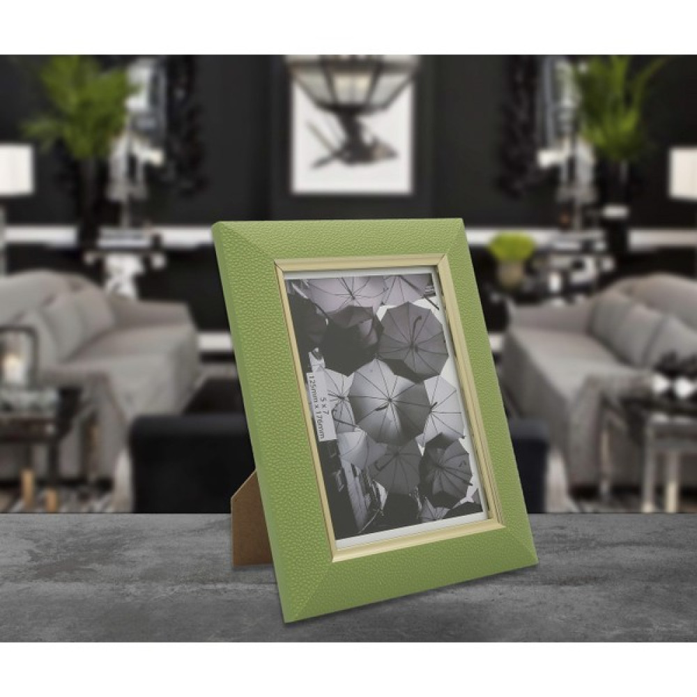 Vitale Yeşil Dokulu Çerçeve ( 5x7 12,5X17 cm ) - 5 x 7 cm Resim & Fotoğraf Çerçevesi Fiyatı